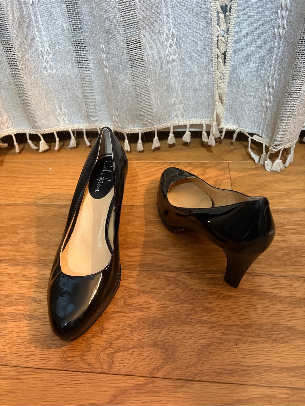 Cole Haan Classic Black Patent Pumps